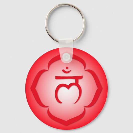 1st Chakra - Muladhara Sleutelhanger (Voorkant)