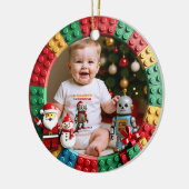 1st Christmas 2 sided, Bright Beginnings Keramisch Ornament (Links)