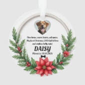 1st Christmas 2-sided Home for the Holidays Ornament (achterkant)