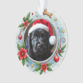 1st Christmas 2-sided Pawfect Beginnings Ornament (voorkant)