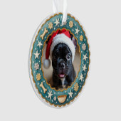 1st Christmas 2-sides Paw-liday Magic Ornament (voorkant)
