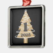 1st Christmas  Metalen Ornament (Links)