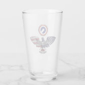 1st Corps-ondersteuning, Command Eagle Glas (Achterkant)