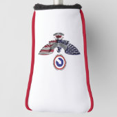 1st Corps Support Command - 1st COSCOM Golfheadcover (Draai 90)