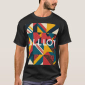 1st edition "alllot" retro design t-shirt (Devant)
