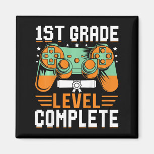1st Grade Level Compleet Afstuderen Videogame Con Magneet