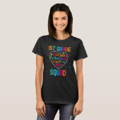 1st Grade Squad Appreciation Week Back to School H T-shirt (Voorkant volledig)