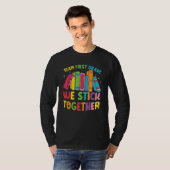 1st Grade Team First Grade We Stick Together T-shirt (Voorkant volledig)