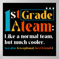 1st Grade Team Like A Normal Team But Much Cooler