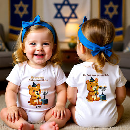 1st Hanukkah Latke Rookie of the Year Romper