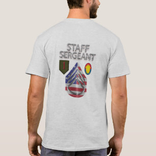 1st Infantry Division Staff Sergeant T-shirt