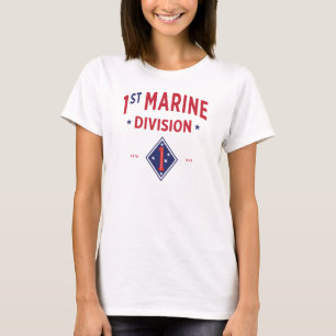 1st Marine Division - Verenigde Staten Militaire V T-shirt