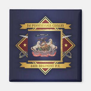 1st Pennsylvania Cavalry Magneet