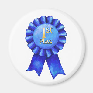 1st Place Blue Ribbon Magnet Magneet