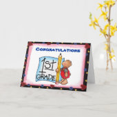 1st rangkaart kaart (Gele Bloem)