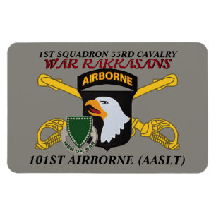 1ST SQN 33D CAV 101ST AIRBORNE MAGNET MAGNEET