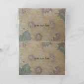 1st verjaardagskaart kaart (Binnen)