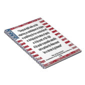 1ste amendement notitieboek (Rechterzijde)