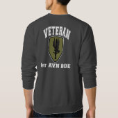 1ste AVN BDE Veteran Ondergedreven de Stijl van de Trui (Achterkant)