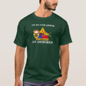 1STE BATTALION 67E ARMOR 1STE GEARMOREERD SHIRT (Voorkant)