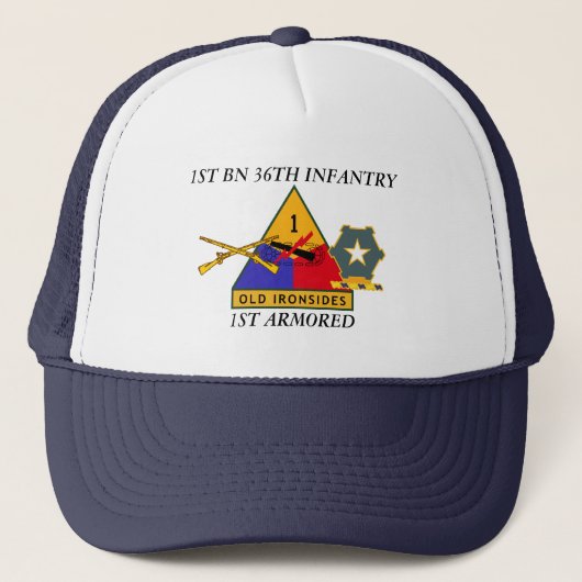 1STE BN 36th INFANTRY 1ST ARMORED PET (Voorkant)
