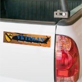 1ste cavalerie aircav acr veteranen veteranen bumpersticker (Op Truck)