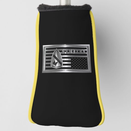 1ste Cavalry Division America's "First Team Vetera Golfheadcover (Draai 90)