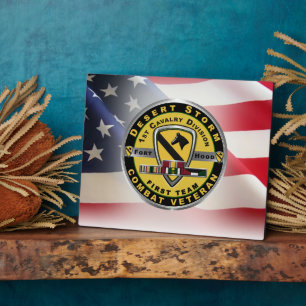 1ste divisie woestijn Storm veteraan Fotoplaat