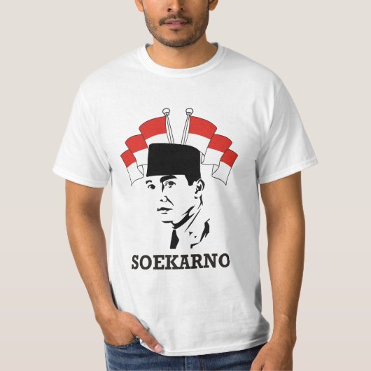 1ste Indonesische President T-shirt (Voorkant)