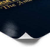 1ste Minnesota-vrijwilliger (BH) Perfect Poster (Hoek)