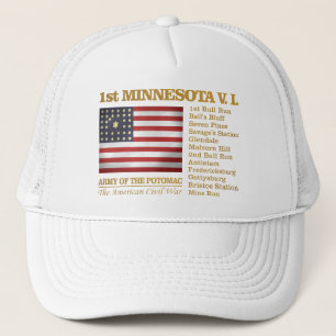1ste Minnesota-vrijwilliger (BH) Trucker Pet
