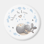 1ste Moederdag, naam, eerste moederdag Magneet (Voorkant)