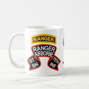 1ste Ranger Battalion oude stijl rol met lusje Koffiemok