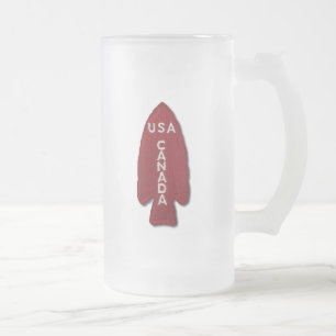 1ste SSF Special Service Force Devil's Brigade Vet Matglas Bierpul