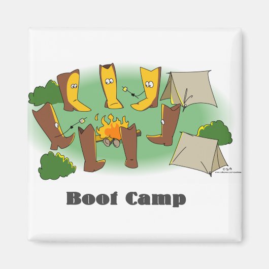 1TSHIRT_bootcamp1 Magneet (Voorkant)