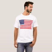 1USA marque le T-shirts (Devant entier)