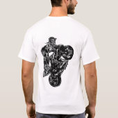 1wielburen bouwen je eigen zin t-shirt (Achterkant)