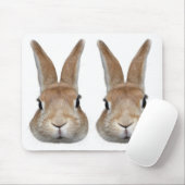 2匹のウサギの顔 MUISMAT (Met muis)