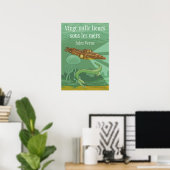 20000 luiers sous les mers - Jules Verne Poster (Thuiskantoor)