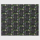 2000 Geboortejaar Trivia Cadeaupapier (Vlak)