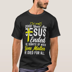 2000 jaar geleden Christelijke kleding van Jezus T-shirt
