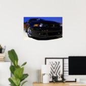 2000 Mustang Cobra Poster (Thuiskantoor)