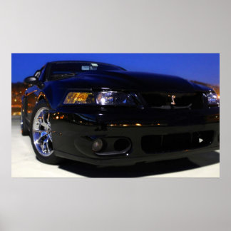2000 Mustang Cobra Poster