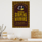 2000 Stripling Warriors poster. Poster (Keuken)