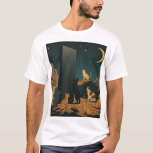 2001: A Space Meowdyssey beroemd gemaakt door The T-shirt