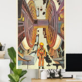 2001 A Space Odyssey Poster (Thuiskantoor)