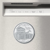 2001 Aimant du Kentucky State Quarter (In Situ (Lave-vaisselle))