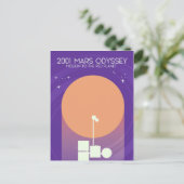 2001 mars odyssee briefkaart (Staand voorkant)