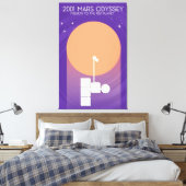 2001 mars odyssee canvas afdruk (Insitu (Slaapkamer))