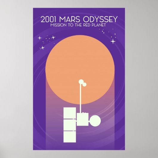 2001 Mars Odyssey Poster (Voorkant)